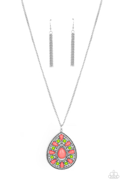 Paparazzi Retro Prairies - Multi Necklace
