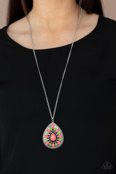 Paparazzi Retro Prairies - Multi Necklace