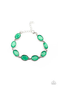 Paparazzi Smooth Move - Green Bracelet