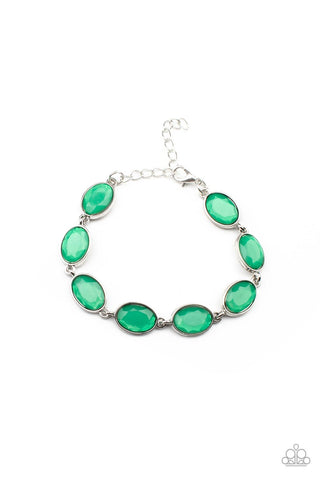 Paparazzi Smooth Move - Green Bracelet