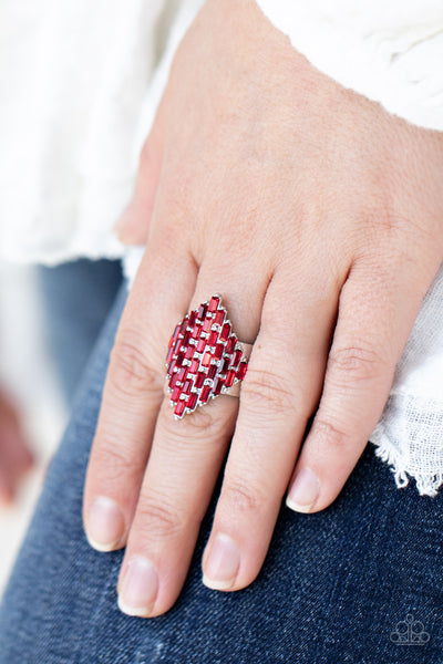 Paparazzi Hive Hustle - Red Ring