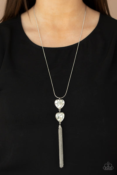 Paparazzi Flirtatious of Them All - White Necklace