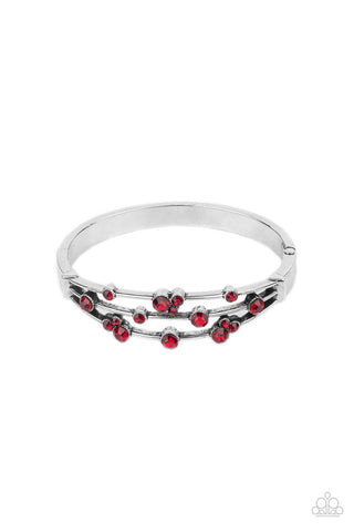 Paparazzi Cosmic Candescence - Red Bracelet