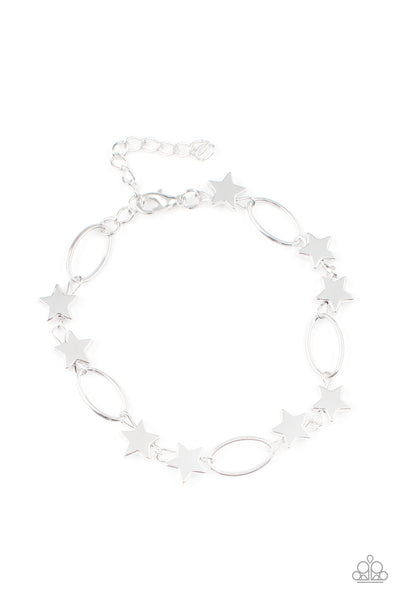Paparazzi Stars and Sparks - Silver Bracelet