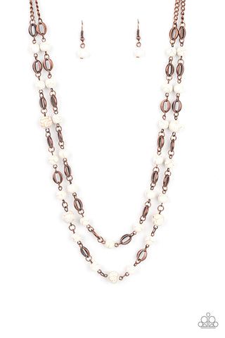 Paparazzi Essentially Earthy - Copper Necklace