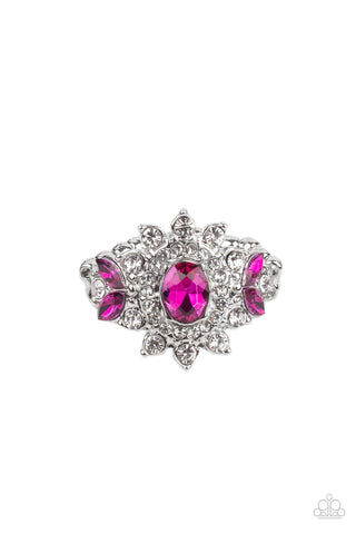 Paparazzi The Princess and The FROND - Pink Ring