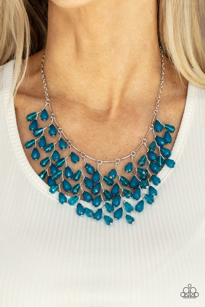 Paparazzi Garden Fairytale - Blue Necklace