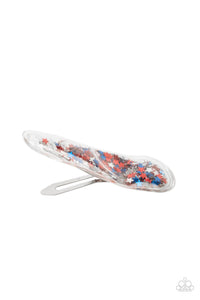 Paparazzi Oh, My Stars and Stripes - Multi Hair Clip