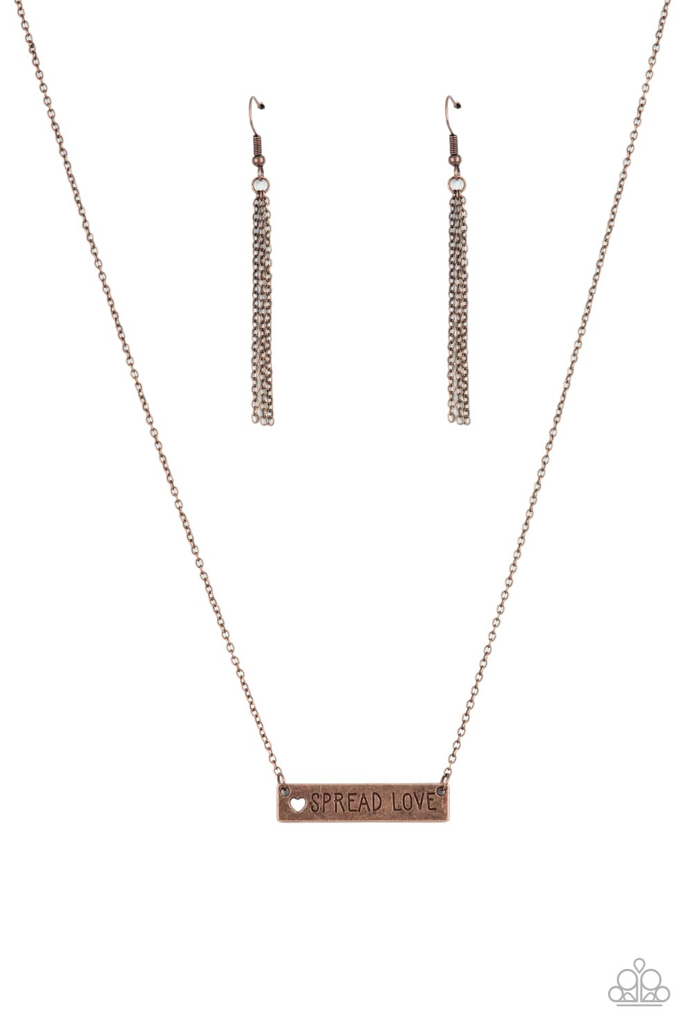 Paparazzi Spread Love - Copper Necklace