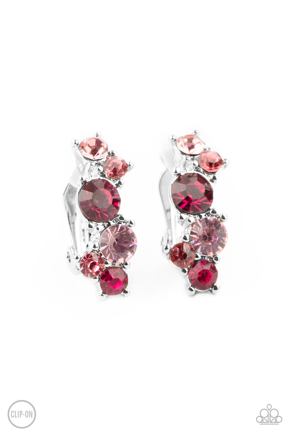 Paparazzi Cosmic Celebration - Pink Earrings