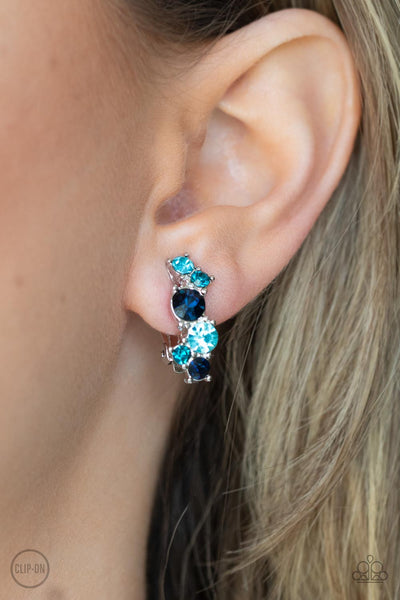 Paparazzi Cosmic Celebration - Blue Earrings