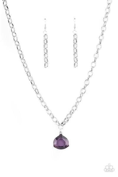 Paparazzi Gallery Gem - Purple Necklace