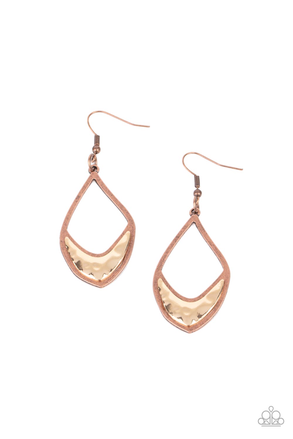 Paparazzi Artisan Treasure - Copper Earrings