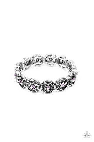 Paparazzi Colorfully Celestial - Purple Bracelet