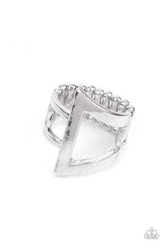 Paparazzi Rebel Edge - Silver Ring