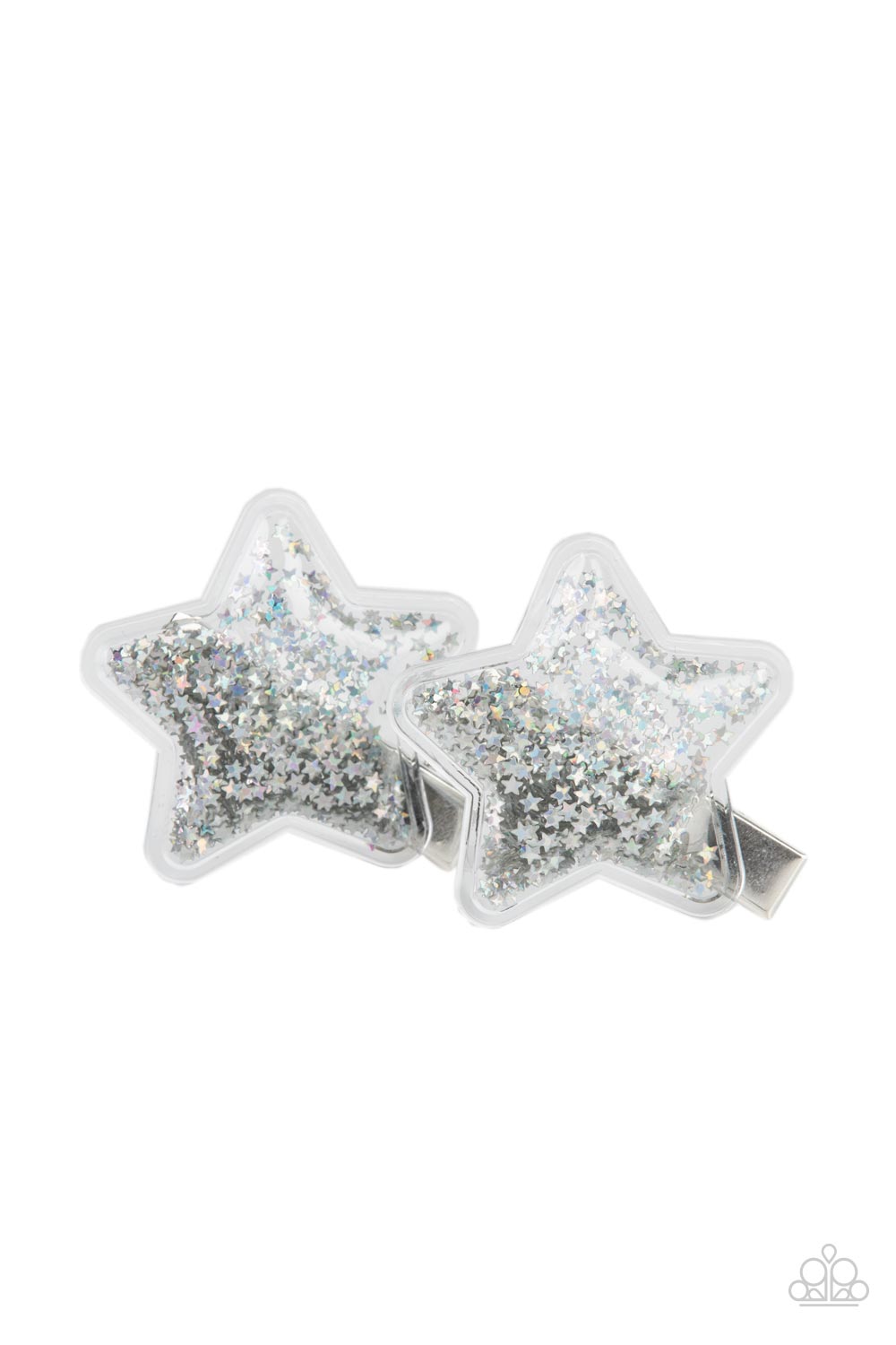 Paparazzi Stellar-ista - Silver Hair Clip