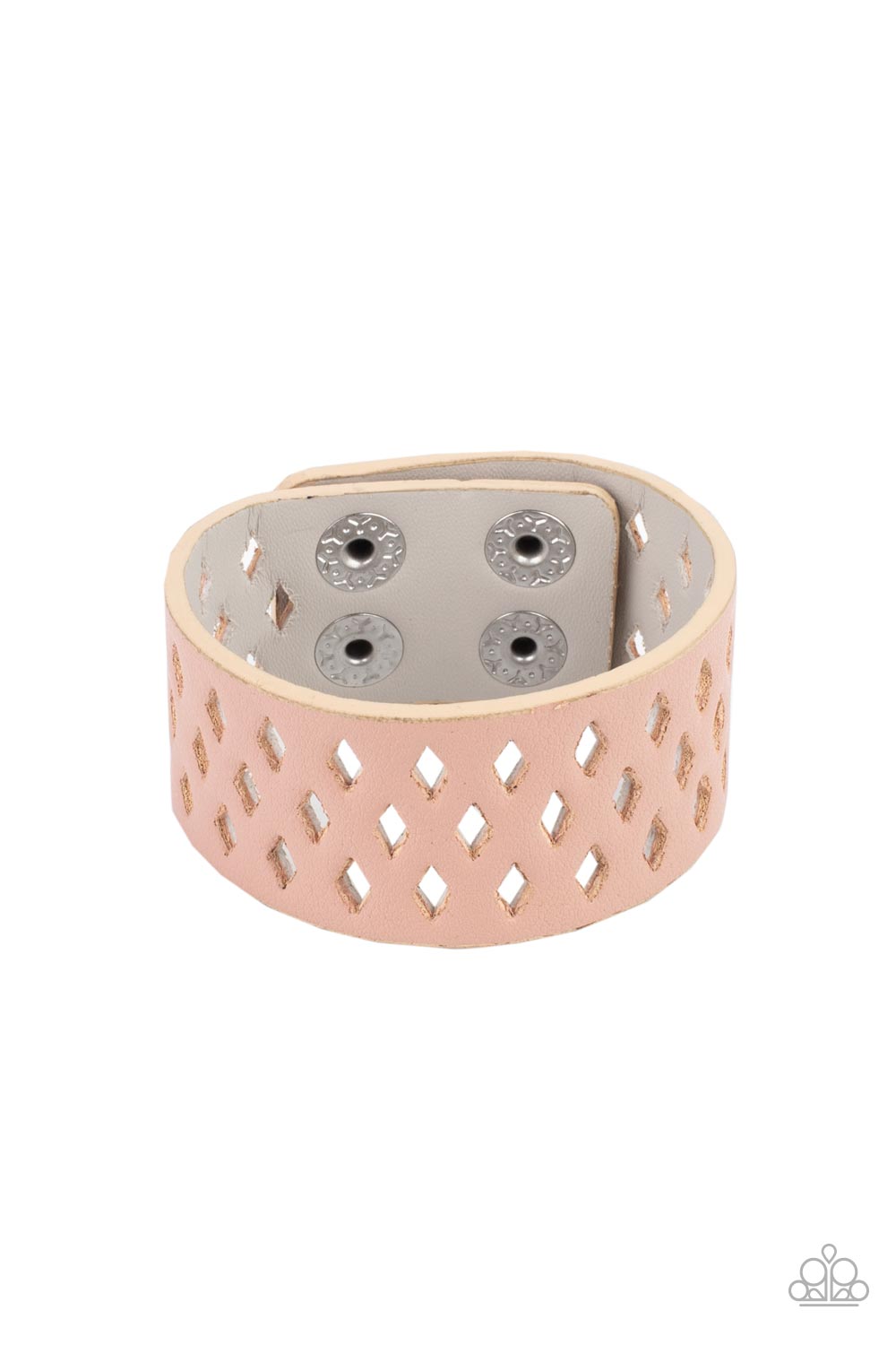 Paparazzi Glamp Champ - Pink Bracelet