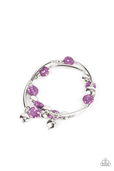 Paparazzi Terrazzo Territory - Purple Bracelet