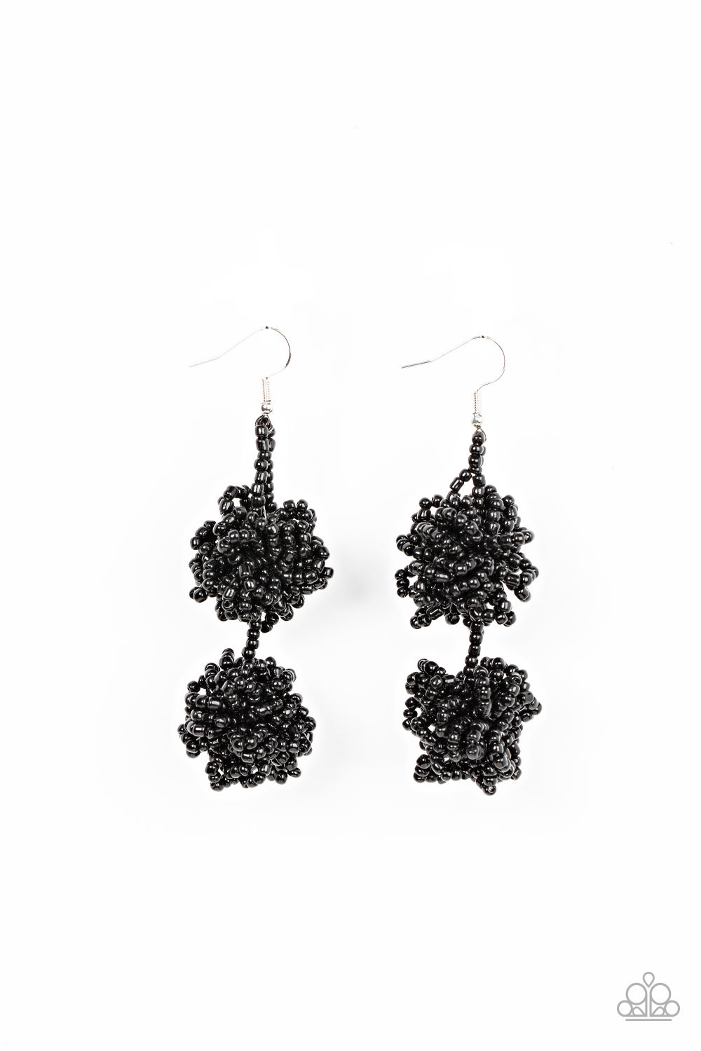 Paparazzi Celestial Collision - Black Earrings