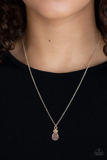 Paparazzi A PINEAPPLE a Day - Rose Gold
