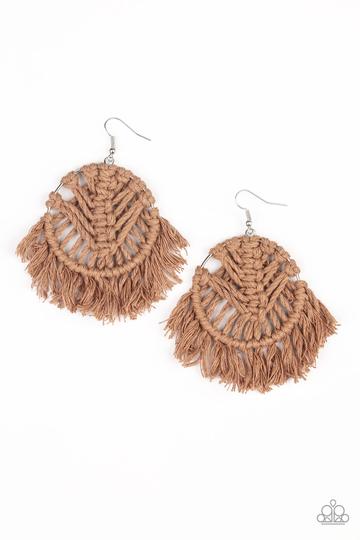 Paparazzi All About MACRAME - Brown