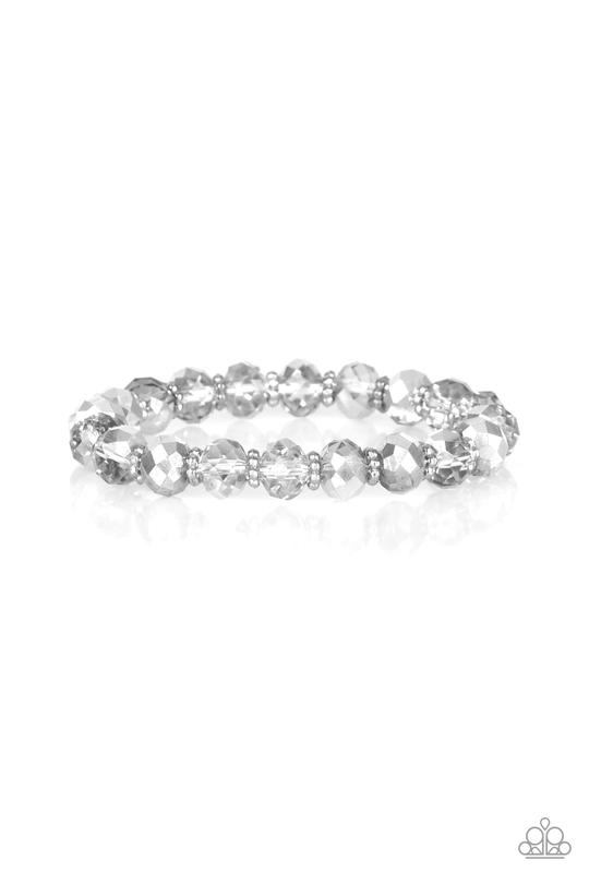 Paparazzi Crystal Candelabras - Silver