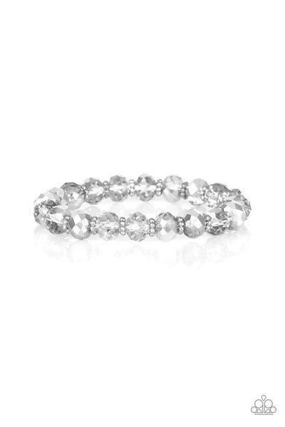Paparazzi Crystal Candelabras - Silver