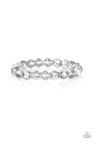 Paparazzi Crystal Candelabras - Silver