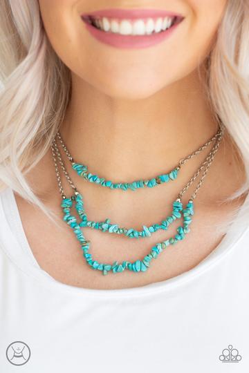 Paparazzi Eco Goddess - Blue