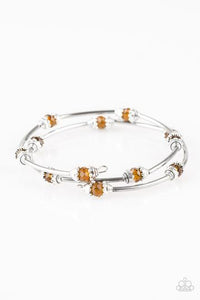 Paparazzi Into Infinity - Orange Bracelet