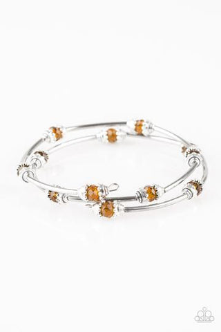Paparazzi Into Infinity - Orange Bracelet