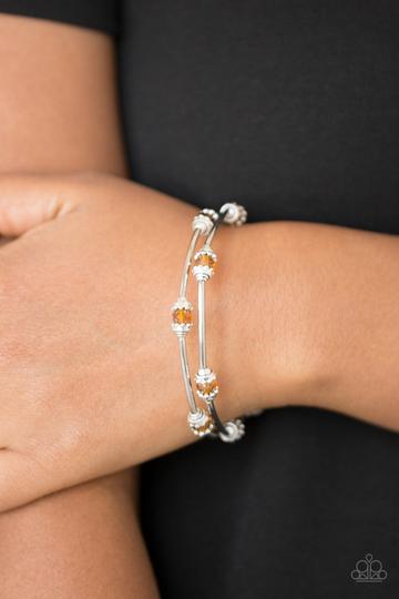 Paparazzi Into Infinity - Orange Bracelet