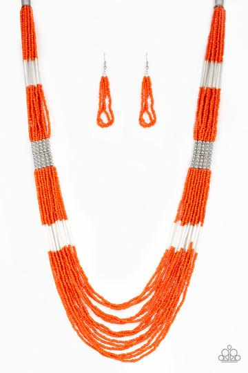 Paparazzi Let It BEAD - Orange