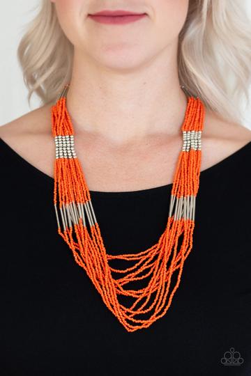Paparazzi Let It BEAD - Orange