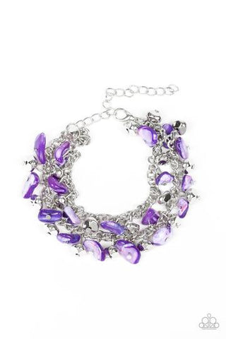 Paparazzi Plentiful Pebbles - Purple