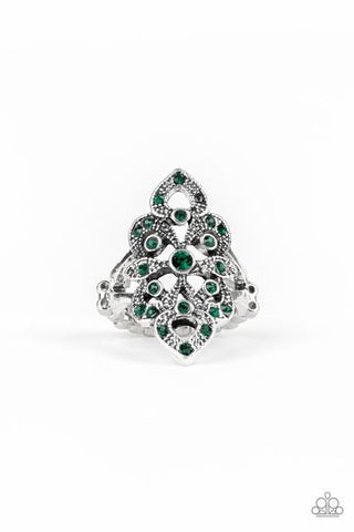 Paparazzi Princess Priss - Green Ring