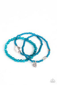 Paparazzi Really Romantic - Blue Bracelet