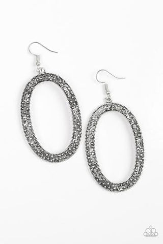 Paparazzi Rhinestone Rebel - Silver