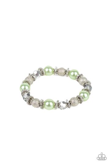 Paparazzi Sparkling Conversation - Green