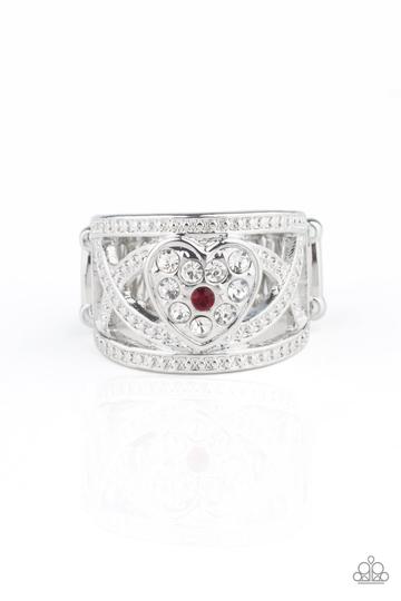 Paparazzi Sweetly Sweetheart - Red