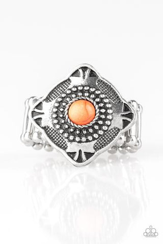 Paparazzi Four Corners Fashion - Orange