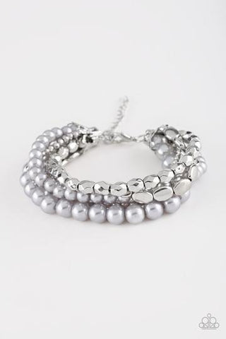 Paparazzi Metro Mix Up - Silver