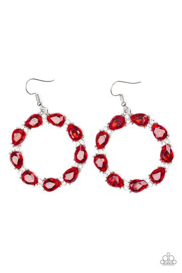 Paparazzi Ring Around The Rhinestones - Red