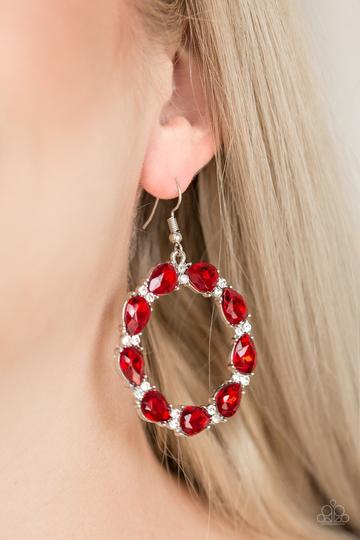 Paparazzi Ring Around The Rhinestones - Red
