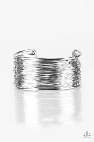 Paparazzi Wire Warrior - Silver
