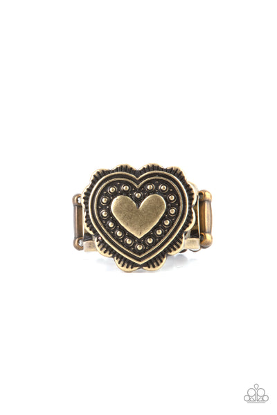 Paparazzi Southern Soulmate - Brass Ring