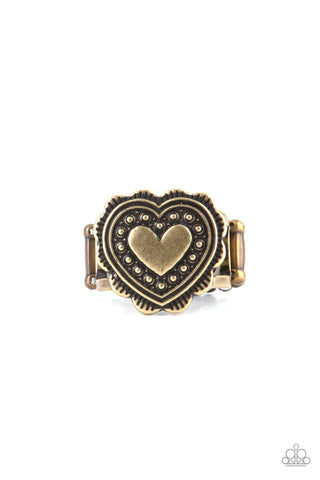 Paparazzi Southern Soulmate - Brass Ring
