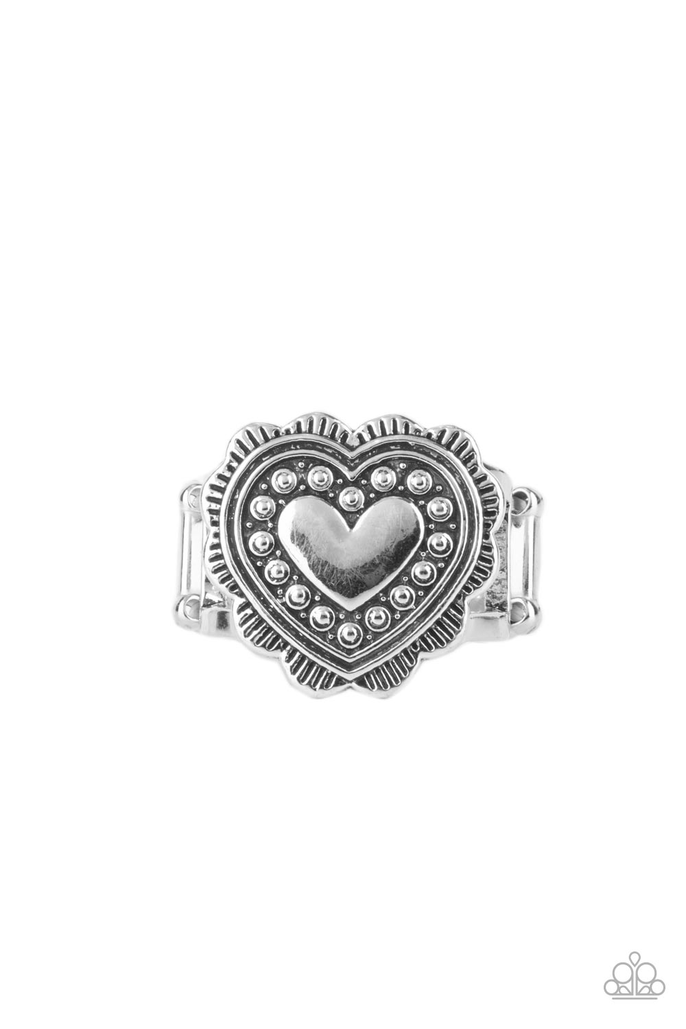 Paparazzi Southern Soulmate - Silver Ring