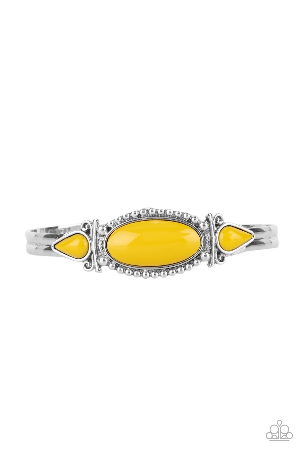 Paparazzi Tribal Trinket - Yellow Bracelet