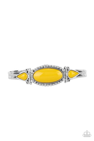 Paparazzi Tribal Trinket - Yellow Bracelet